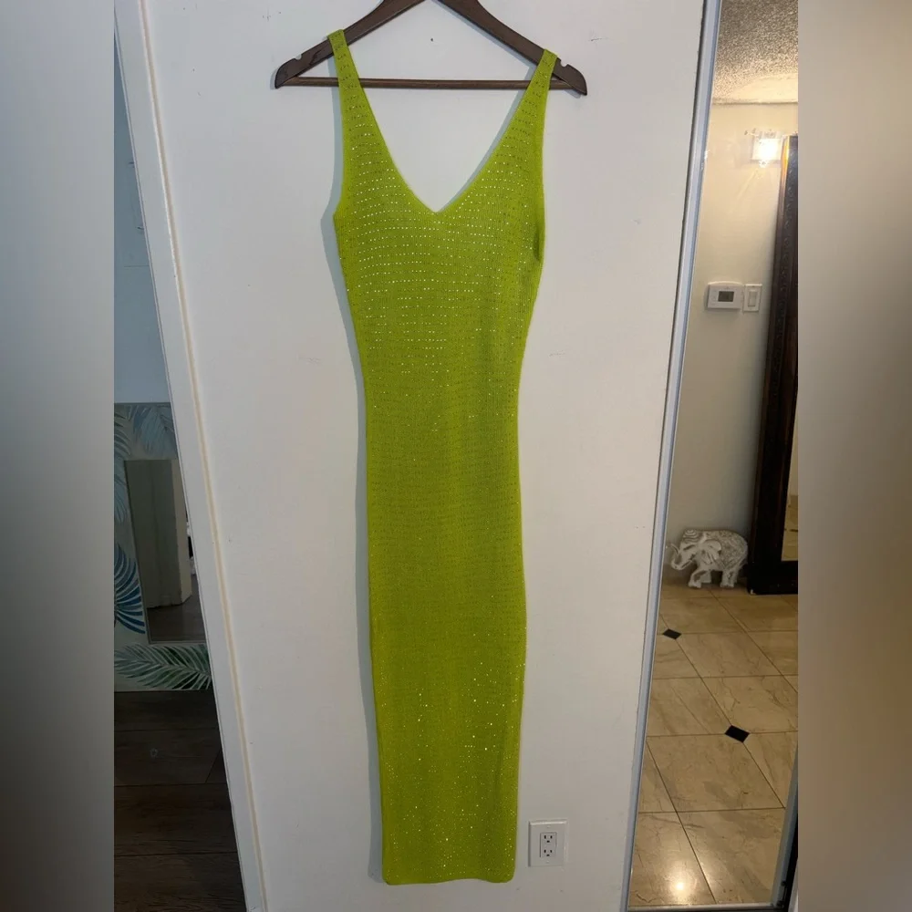 Green dress